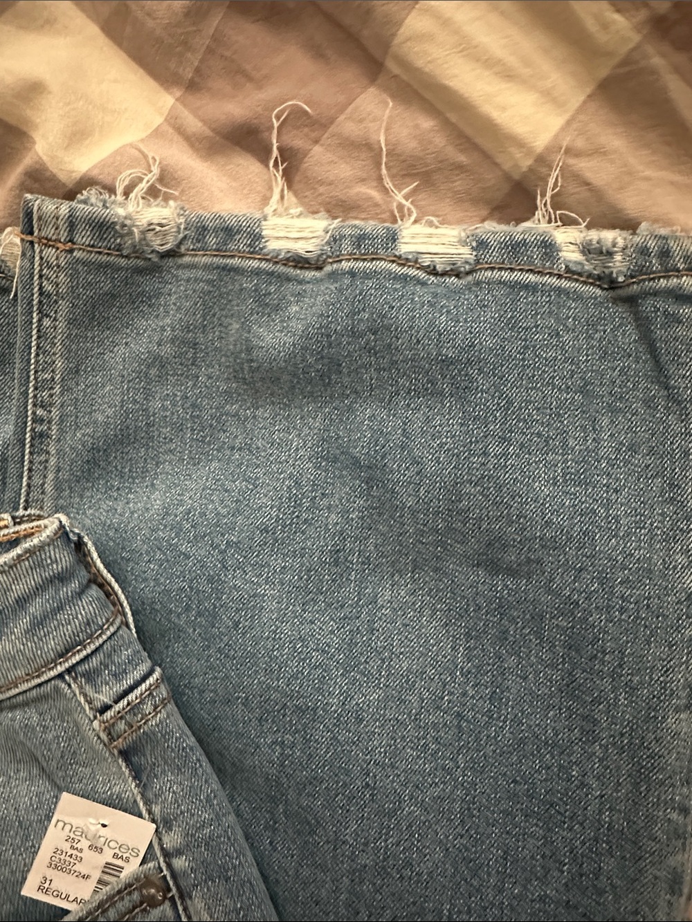 KanCan™ High Rise Open Ripped Straight Jean - Picture 7 of 7